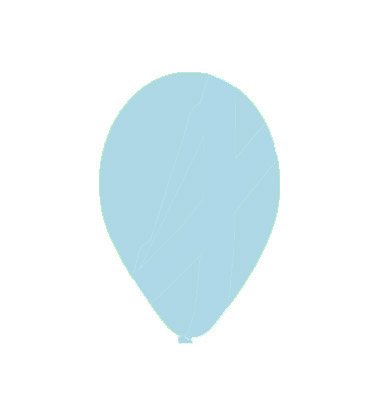 palloncini 5'' 100 pz colore celeste baby